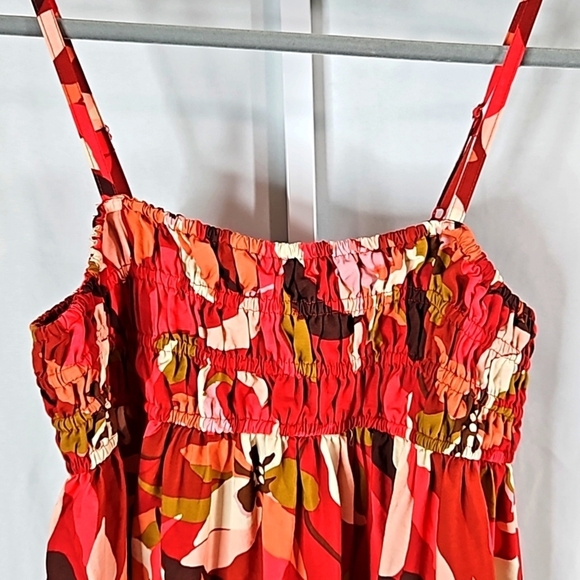 A NEW Day Pink Floral Maxi Dress Size M - Picture 2 of 8